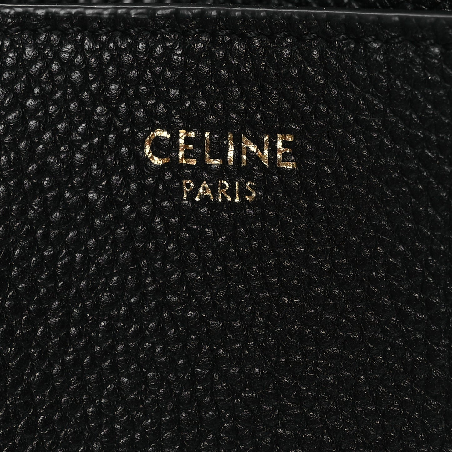 Soft Grained Calfskin Sangle Bucket Bag Black