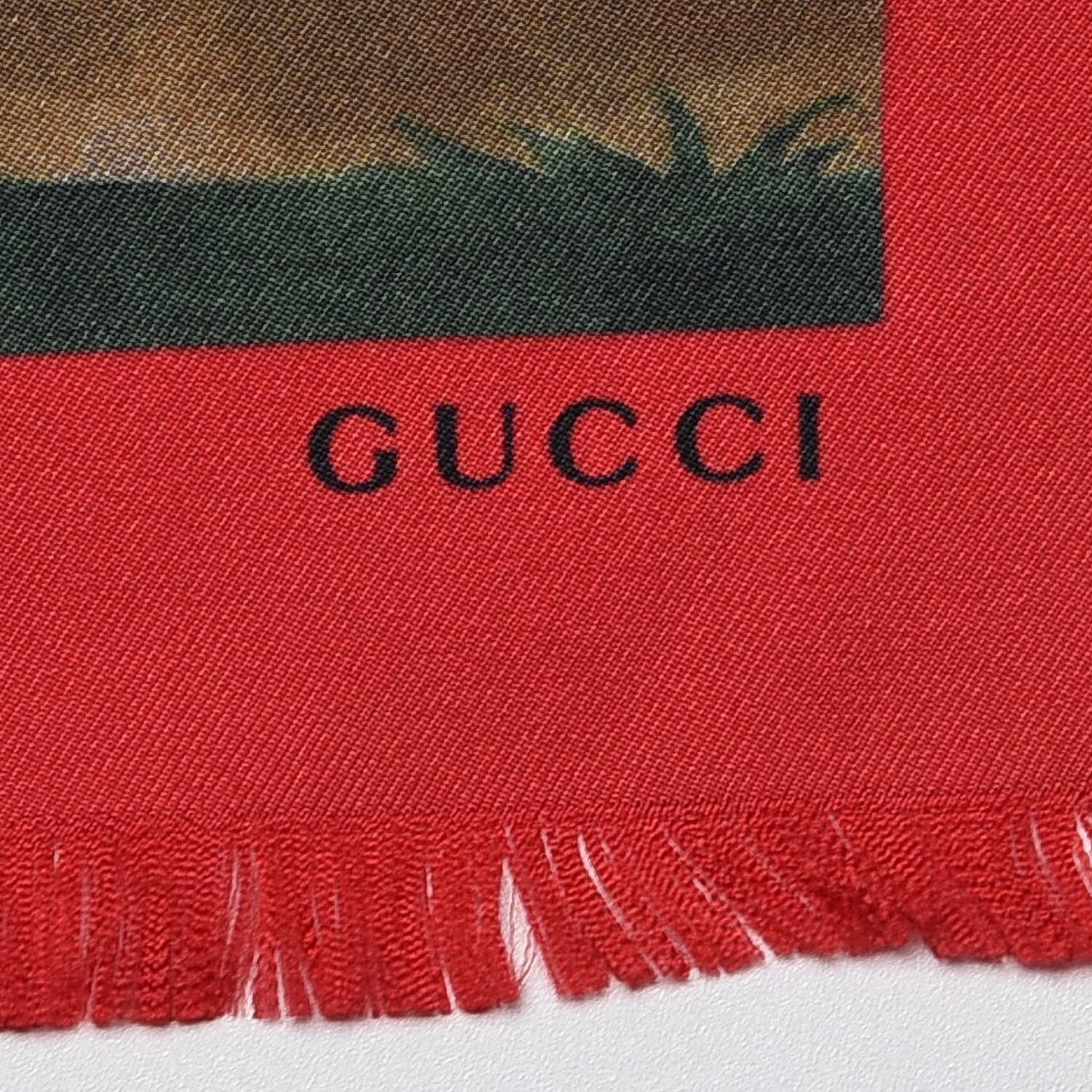 Gucci Silk Tian Square Scarf Multicolor 3 of 5