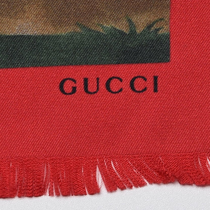 Gucci Silk Tian Square Scarf Multicolor 3 of 5