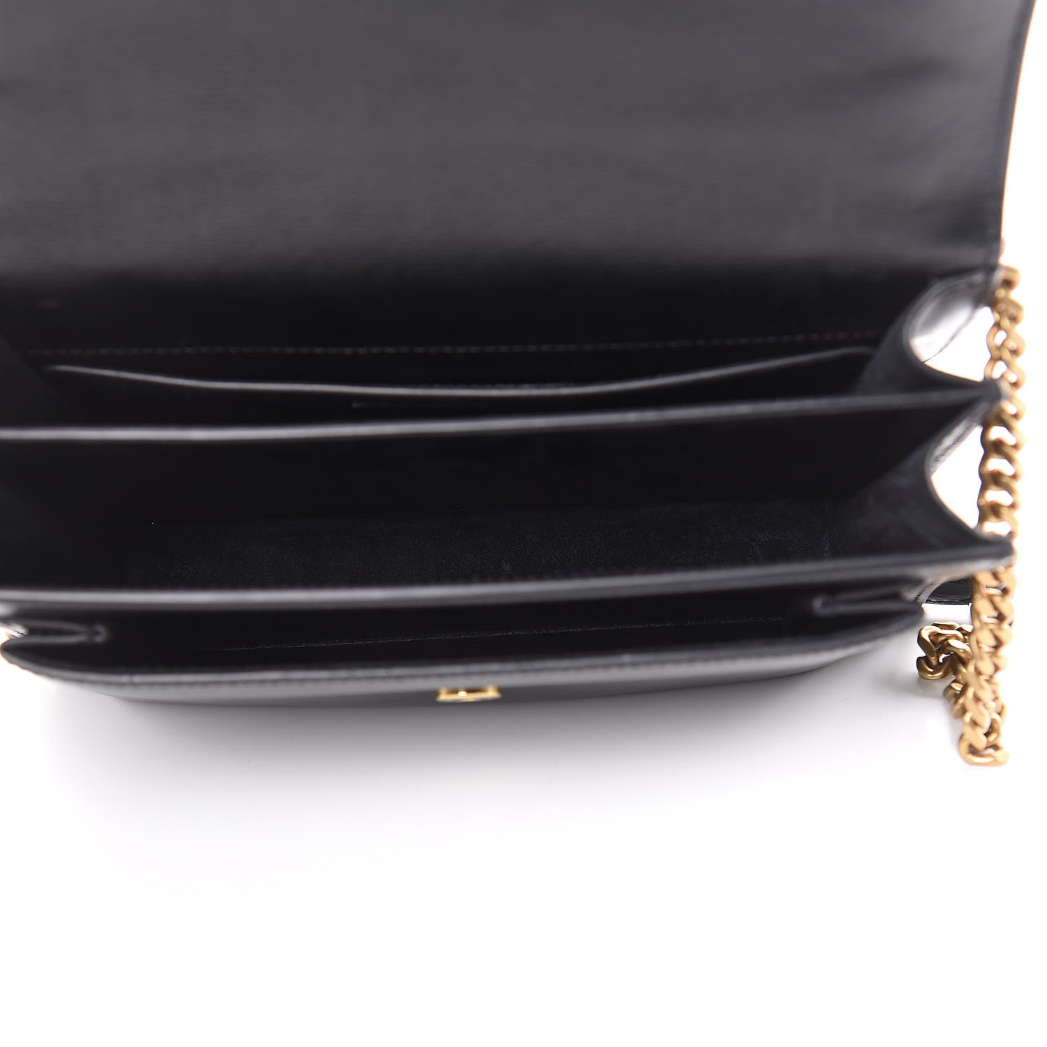 Saint Laurent Calfskin Medium Monogram Sunset Black 5 of 10