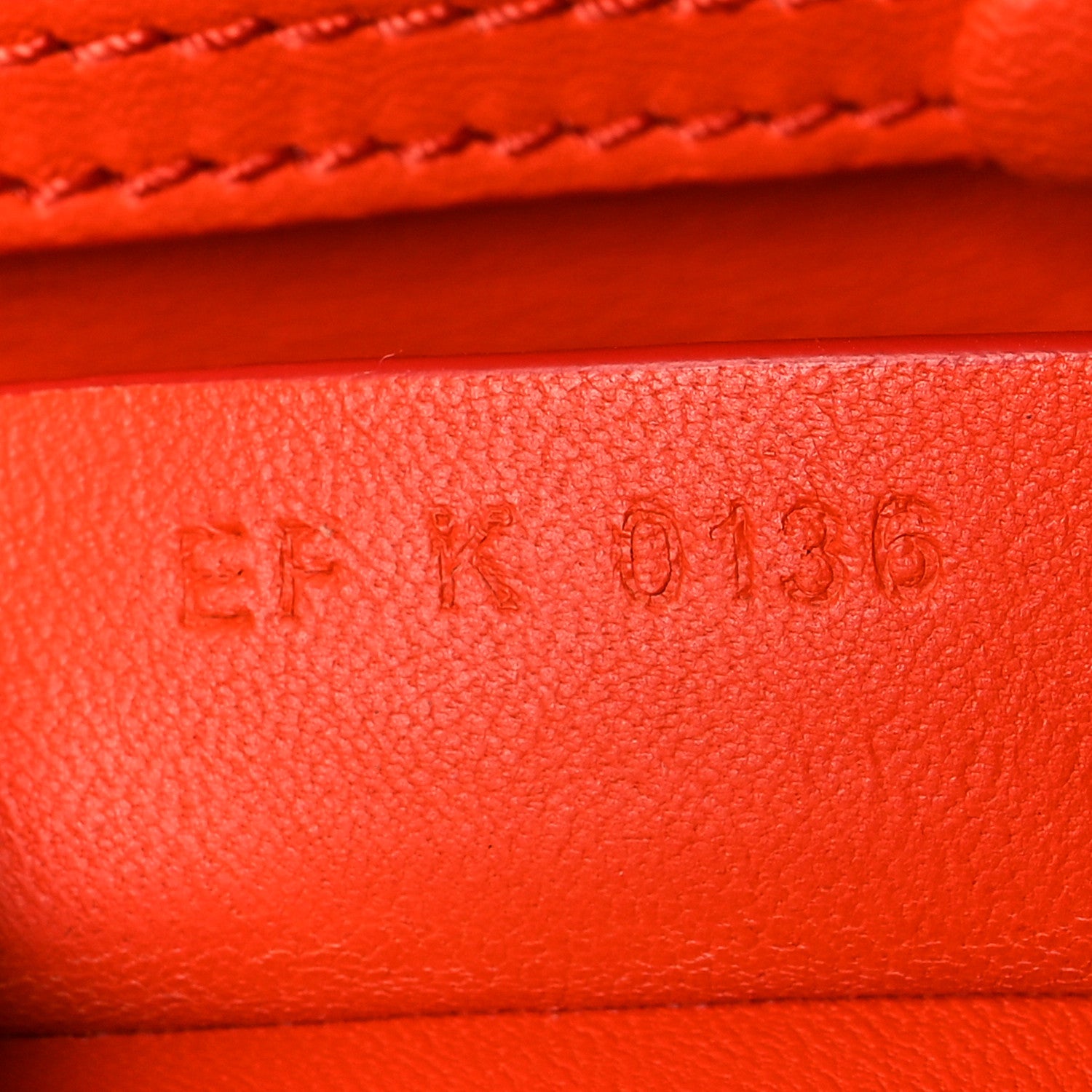 Givenchy Calfskin Bow Cut Chain Wallet Orange Fluo 7 of 11
