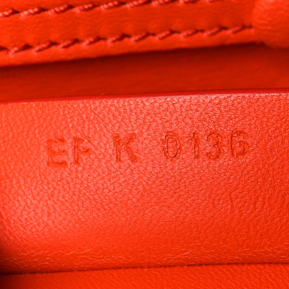 Givenchy Calfskin Bow Cut Chain Wallet Orange Fluo 7 of 11