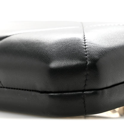 Chanel Lambskin Quilted Clutch With Chain Black 10 of 12
