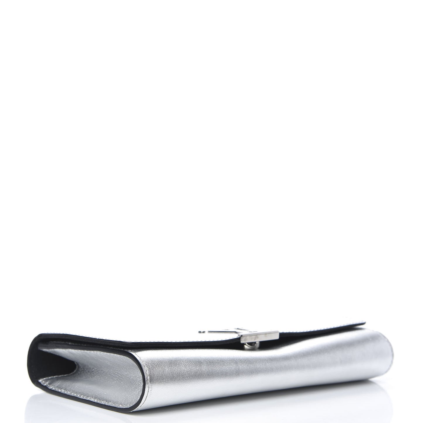 Calfskin Neo Sobe Louise EW Clutch Silver