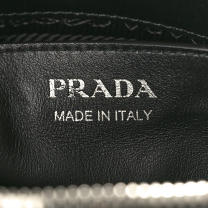 Prada Soft Calfskin Impunture Diagramme Camera Bag Black 6 of 10