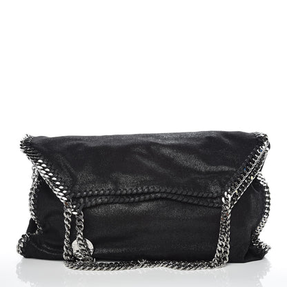 Stella McCartney Shaggy Deer Big Falabella Tote Black 3 of 10