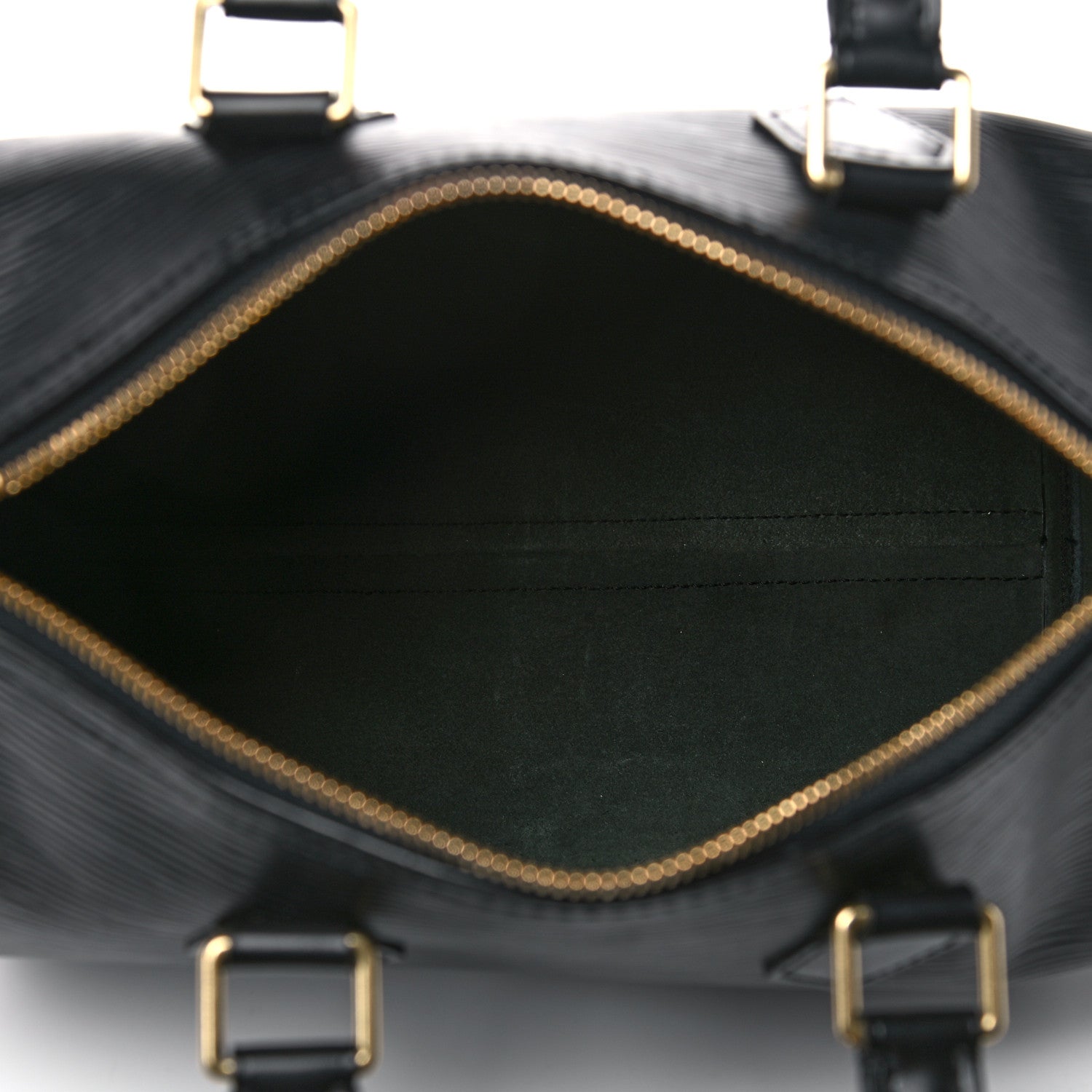 Louis Vuitton Epi Speedy 25 Black 5 of 17