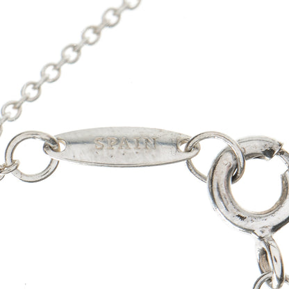 Tiffany Sterling Silver Diamond .05ct Elsa Peretti Diamonds by the Yard Bracelet 6 of 10