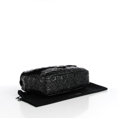 Chanel Vinyl Rock In Moscow Single Flap Black 4 of 7