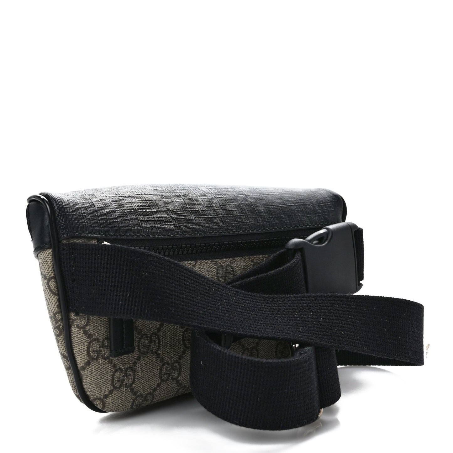 GG Supreme Monogram Belt Bag Black