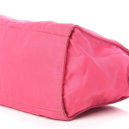 Prada Tessuto Nylon Vela Cosmetic Pouch Fuxia 9 of 15