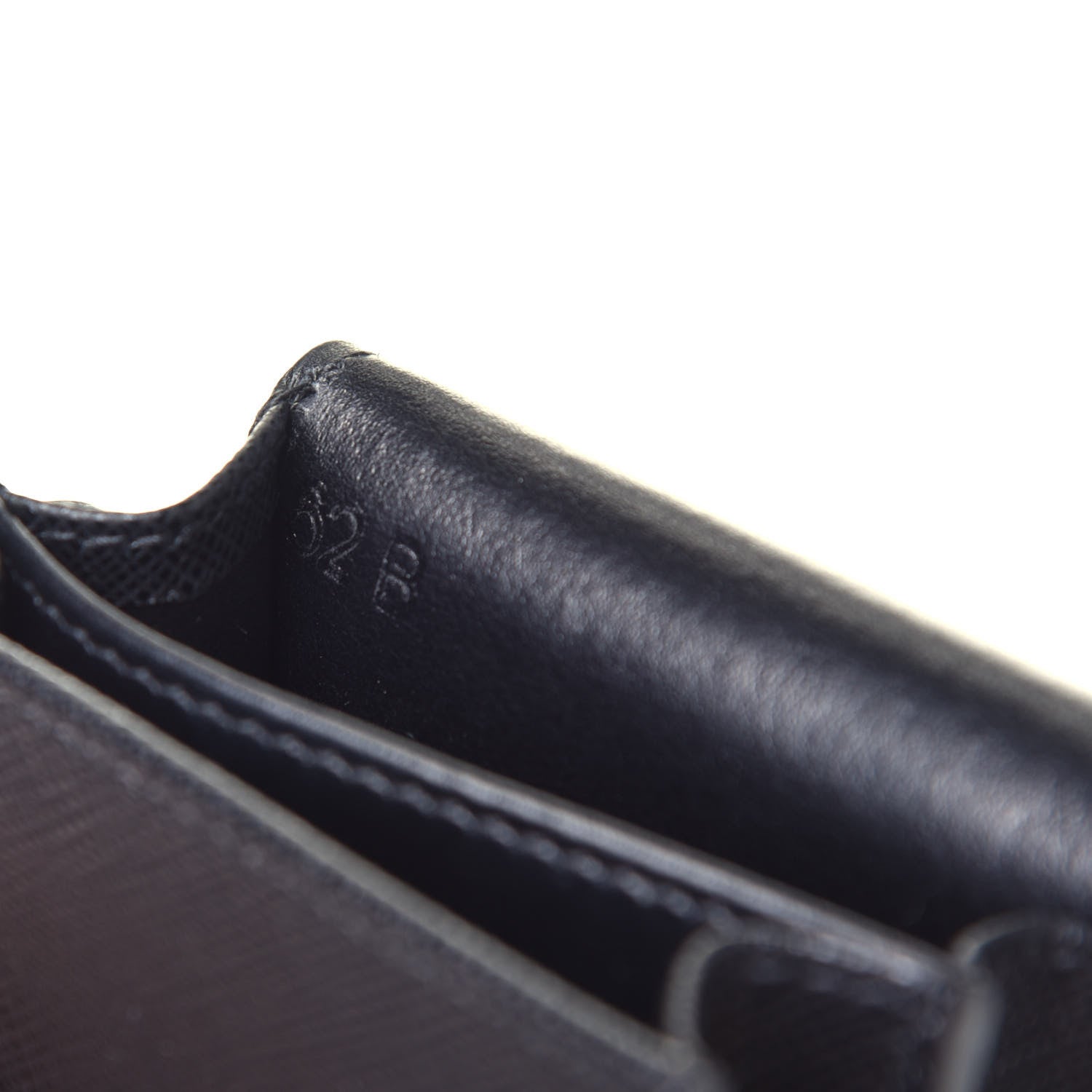 Prada Saffiano Lux Sound Crossbody Bag Black 7 of 10