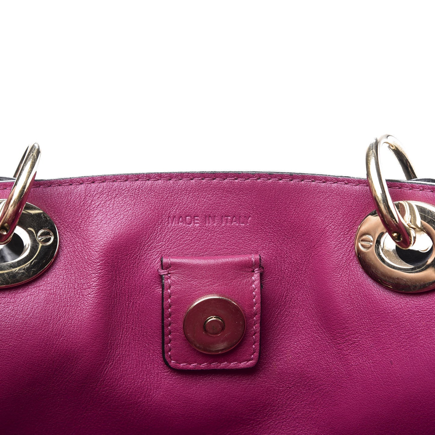 Bullcalf Medium Diorissimo Tote Black Rose Indien