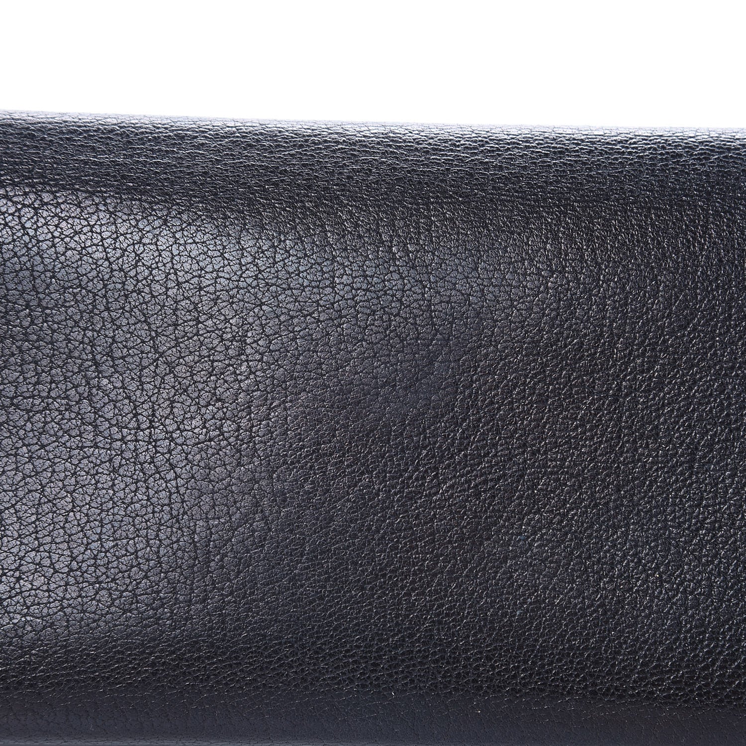 Balenciaga Chevre Gold Metallic Edge Hardware Money Wallet Black 10 of 13