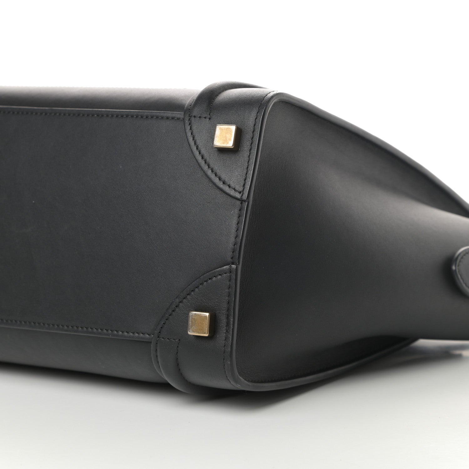 Celine Smooth Calfskin Micro Luggage Black 10 of 13