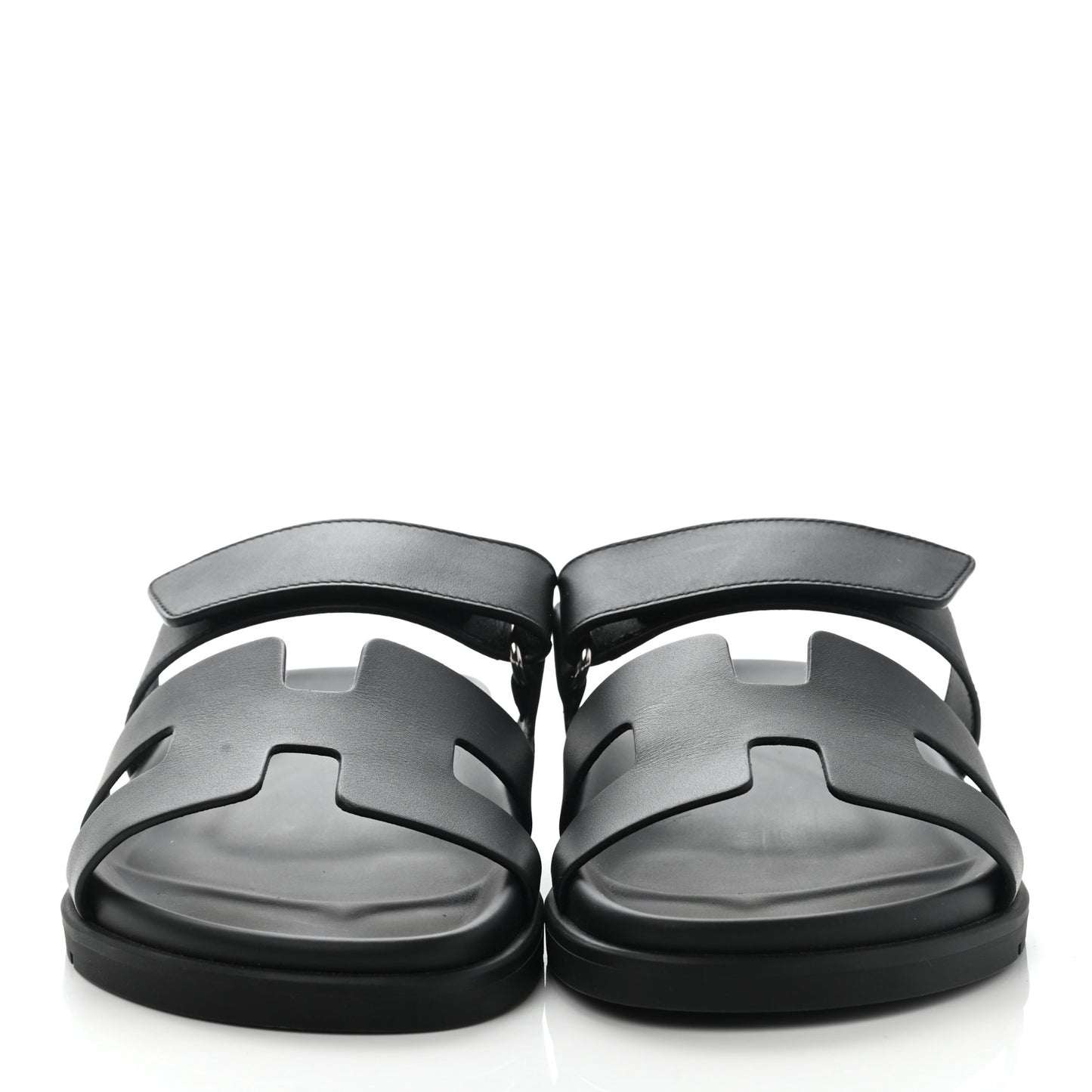 Calfskin Womens Chypre Sandals 38 Black