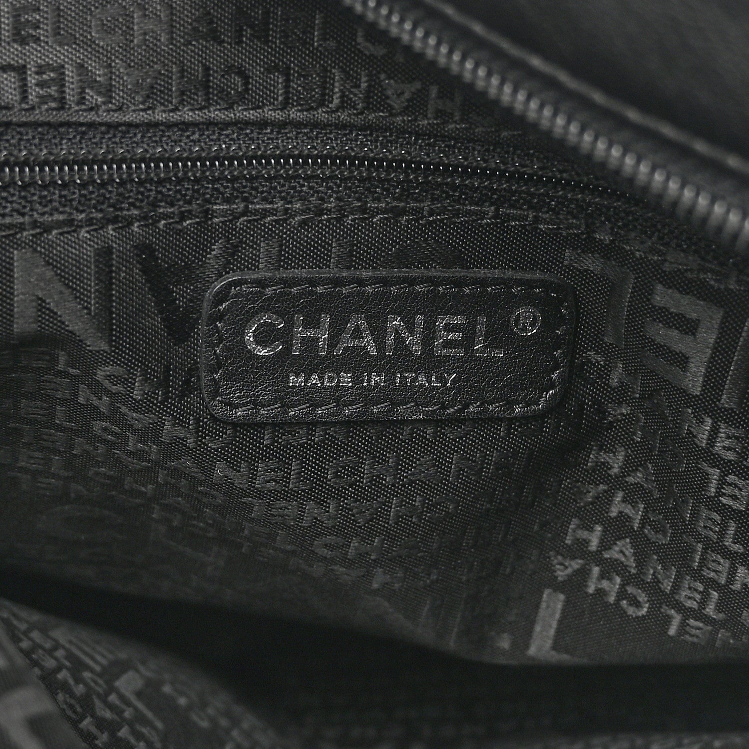 Chanel Lambskin Stitched Medium Ultimate Soft Tote Black 6 of 11