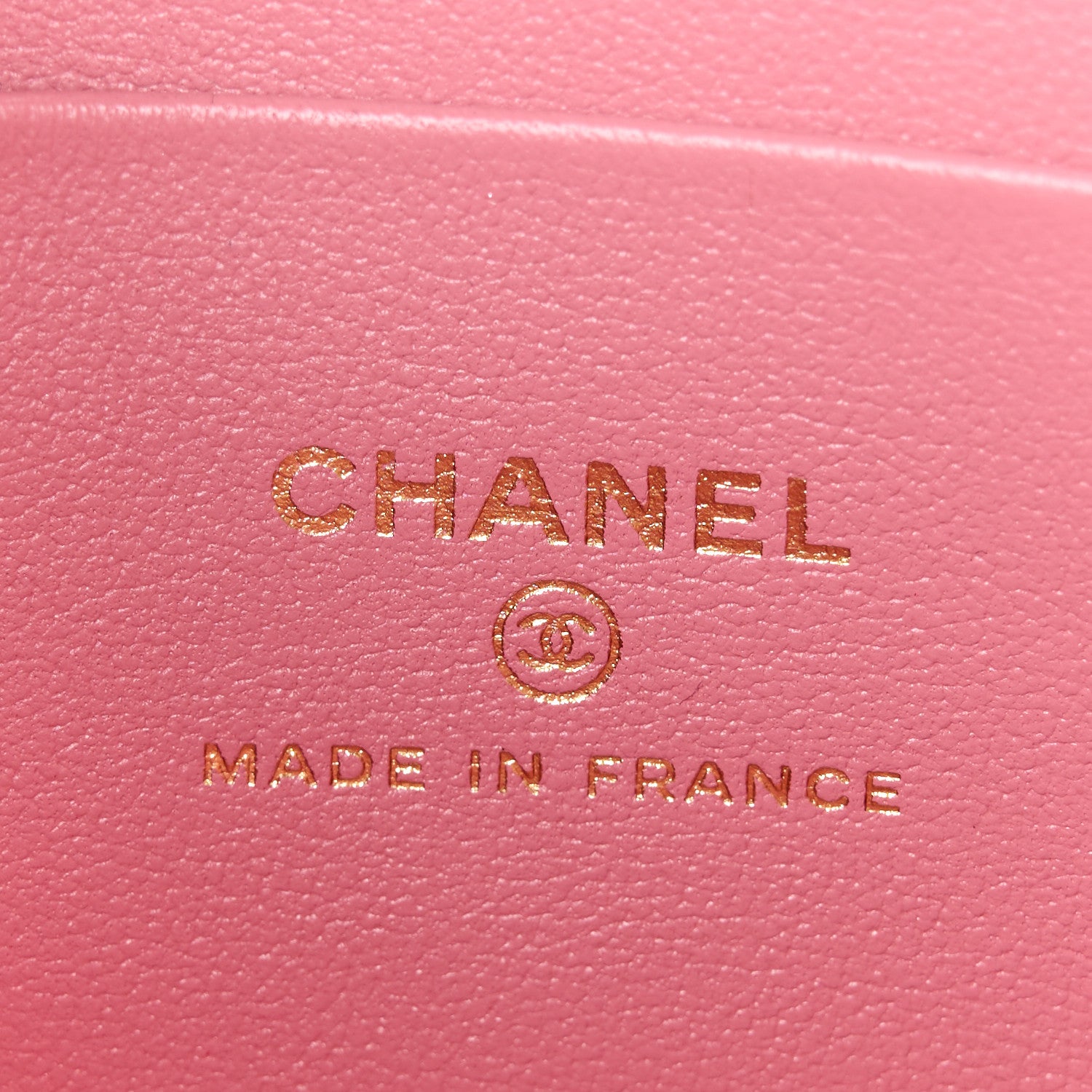 Chanel Lambskin Quilted Small Top Handle Vanity Case With Chain Dark Pink 6 of 14