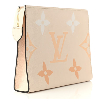 Louis Vuitton Empreinte Monogram Giant By The Pool Toiletry Pouch 26 Cream Saffron 3 of 6
