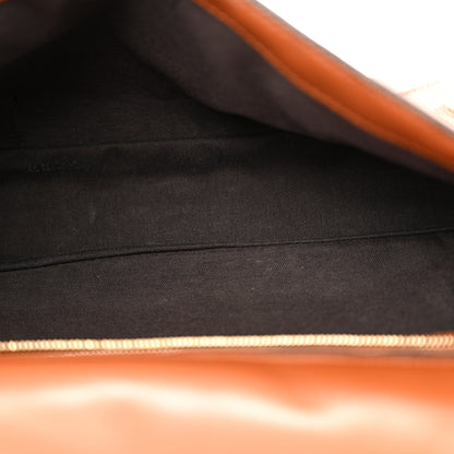 Fendi Nappa FF 1974 Embossed Baguette Coloniale 5 of 11