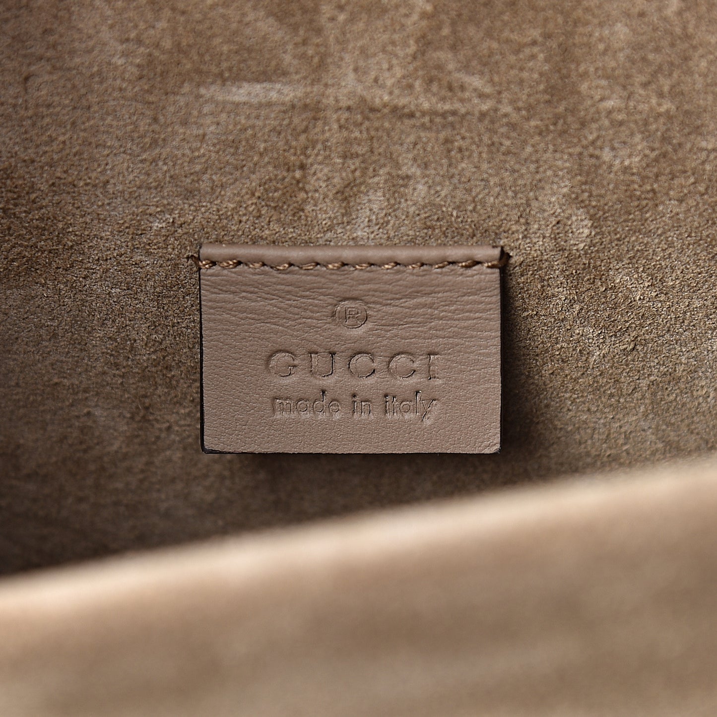 GG Supreme Monogram Mini Dionysus Shoulder Bag Taupe