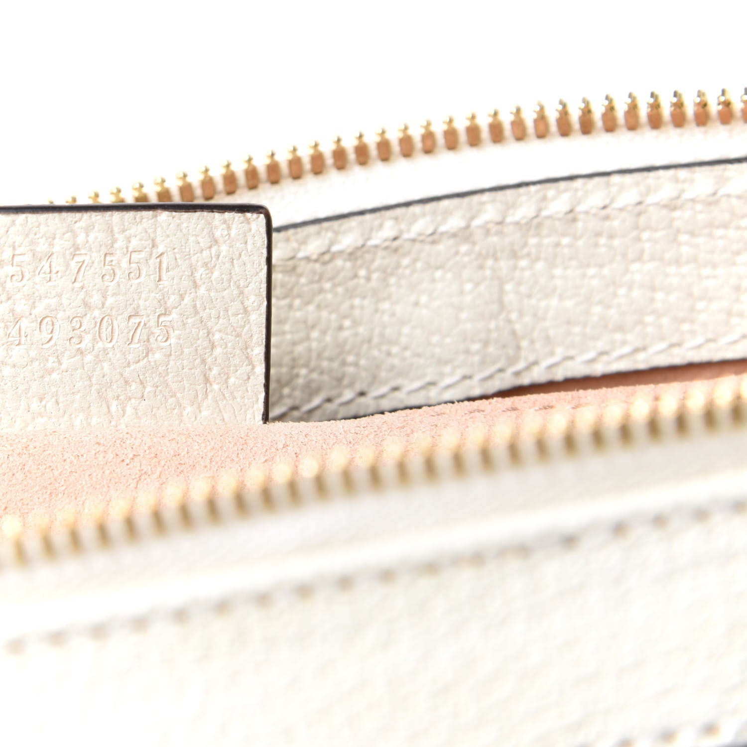 Gucci Textured Calfskin Web Small Ophidia Tote Bag Mystic White 7 of 11