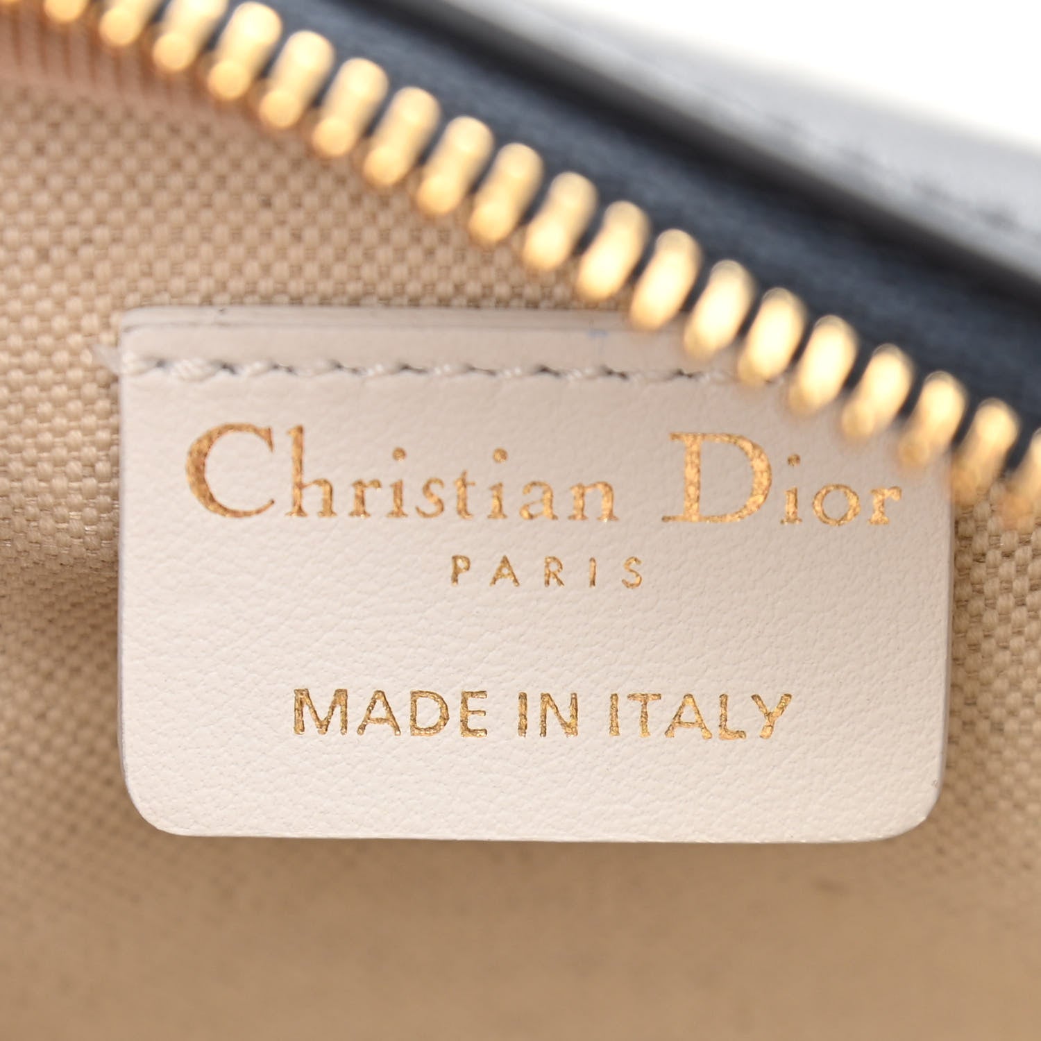 Christian Dior Calfskin Micro Dior Vibe Zip Bowling Bag Blue White 6 of 10