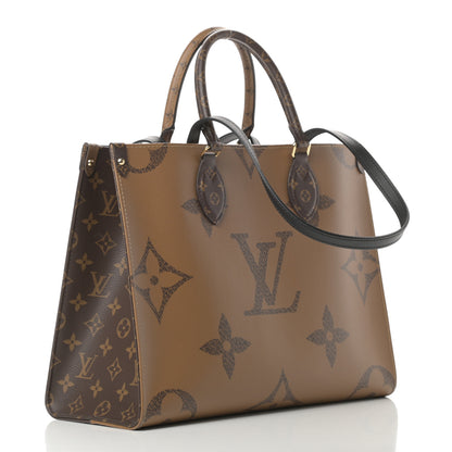 Louis Vuitton Reverse Monogram Giant Onthego MM 3 of 10