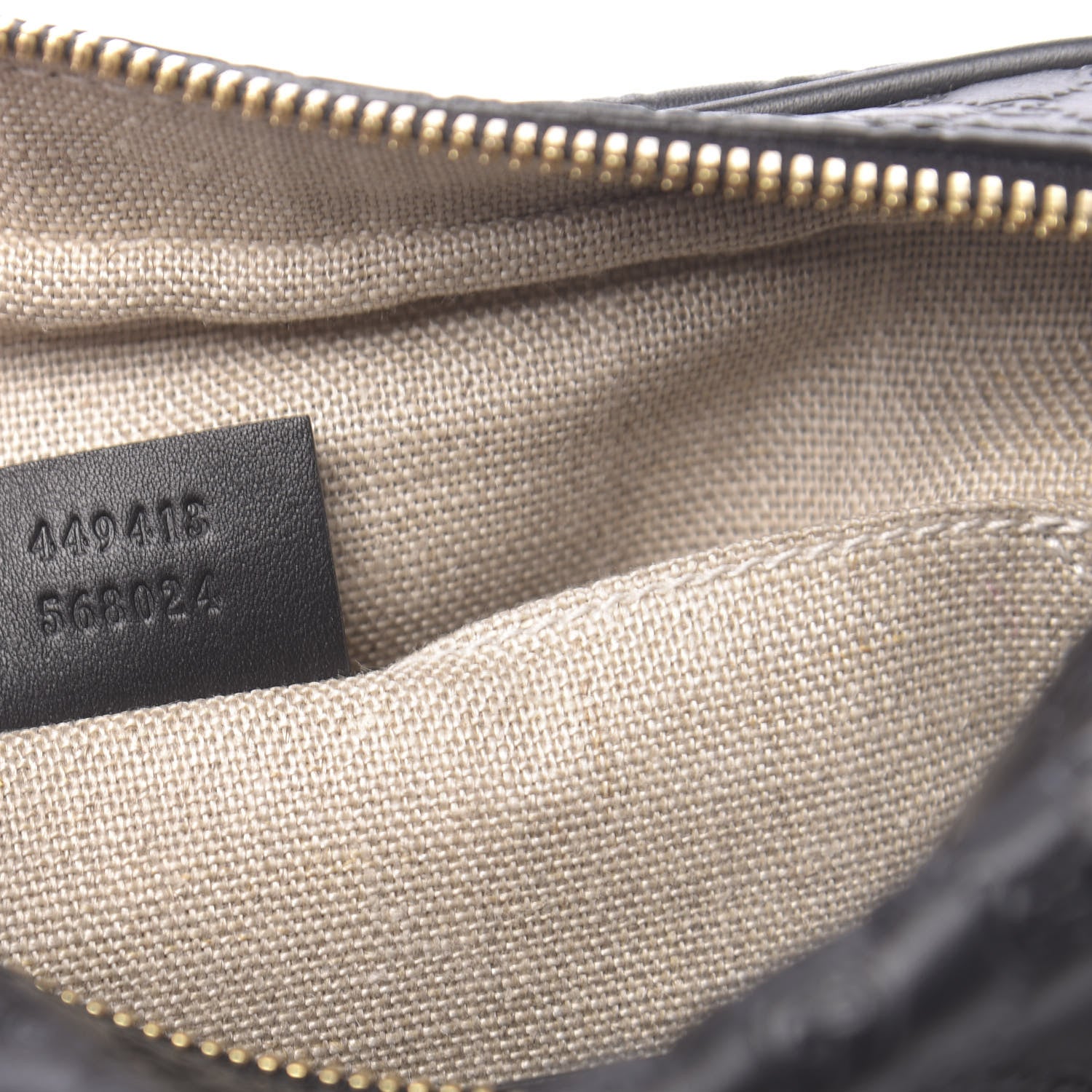 Gucci Microguccissima Mini Bree Messenger Bag Black 7 of 10