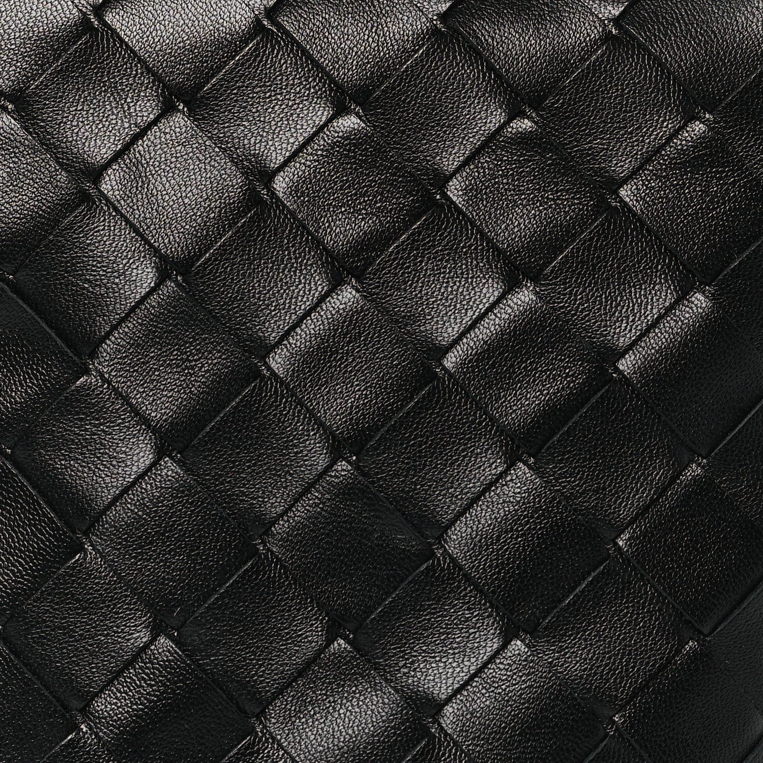 Bottega Veneta Calfskin Nappa Intrecciato Mini Wallace Black 8 of 10