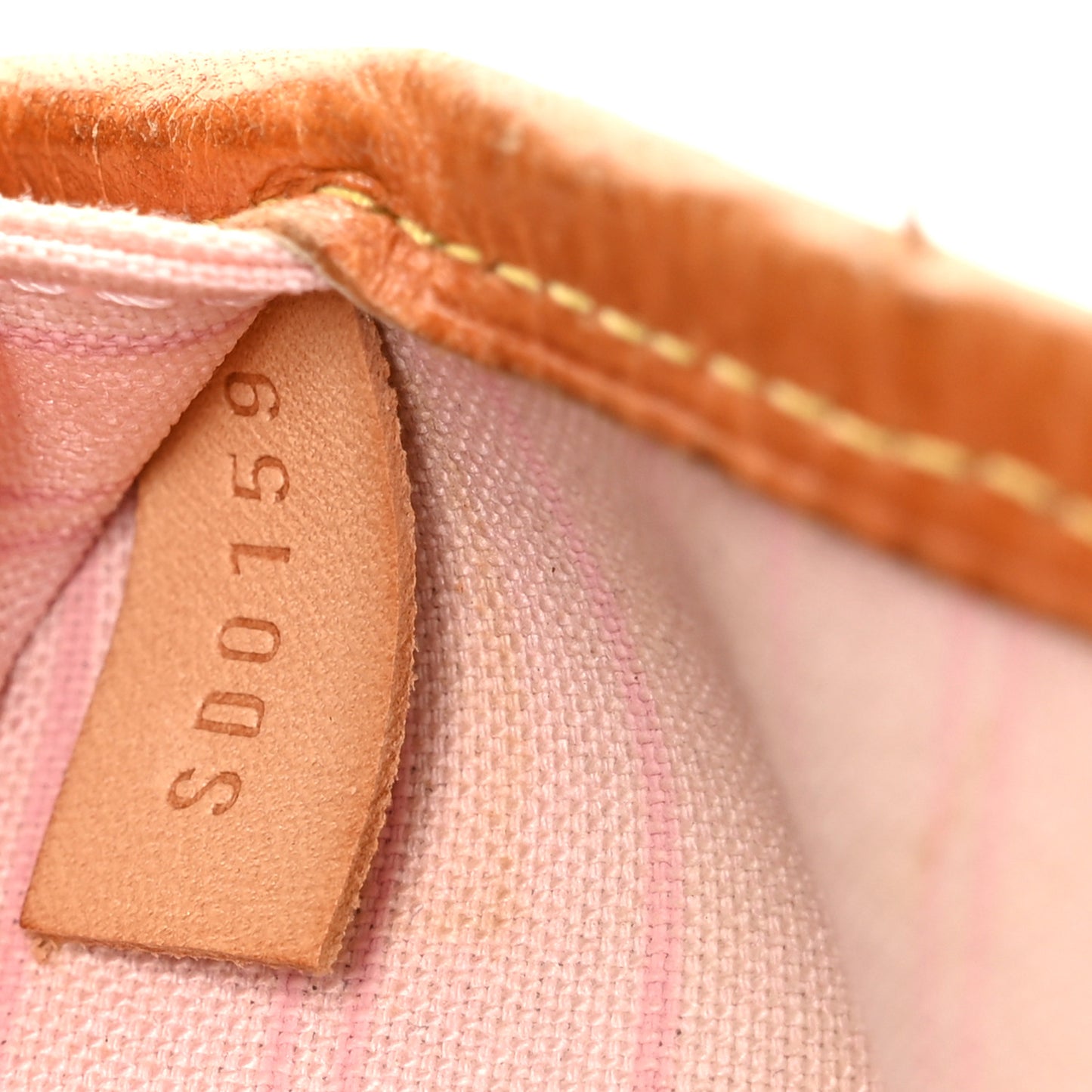 Damier Azur Neo Neverfull MM Rose Ballerine