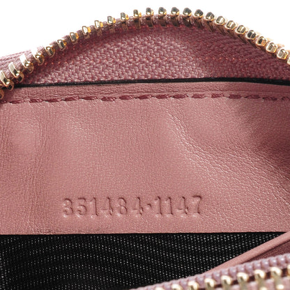 Gucci Patent Soho Compact Disco Zip Around Wallet Dark Cipria 8 of 8