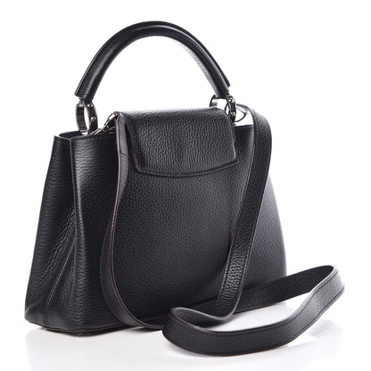 Louis Vuitton Taurillon Capucines BB Black 4 of 10