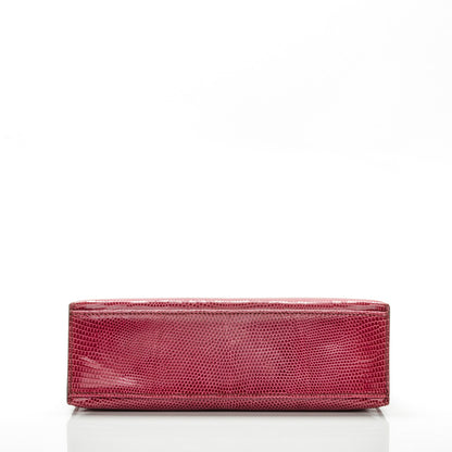 Hermes Lizard Kelly Pochette Clutch 8 of 20