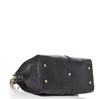 Saint Laurent Sheepskin Small Cabas ChYc Black 4 of 17