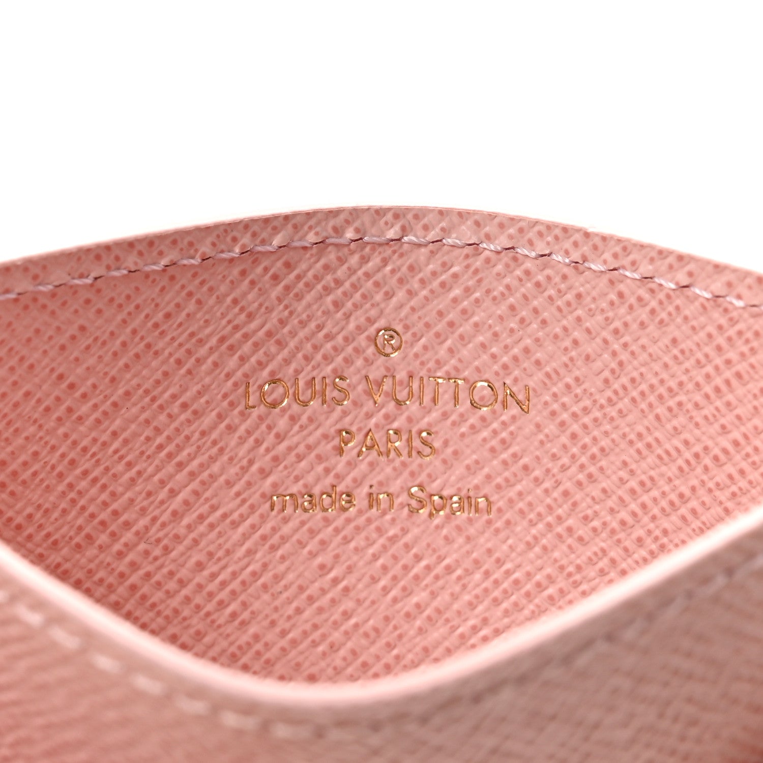 Louis Vuitton Damier Azur Daily Card Holder Rose Ballerine 6 of 6
