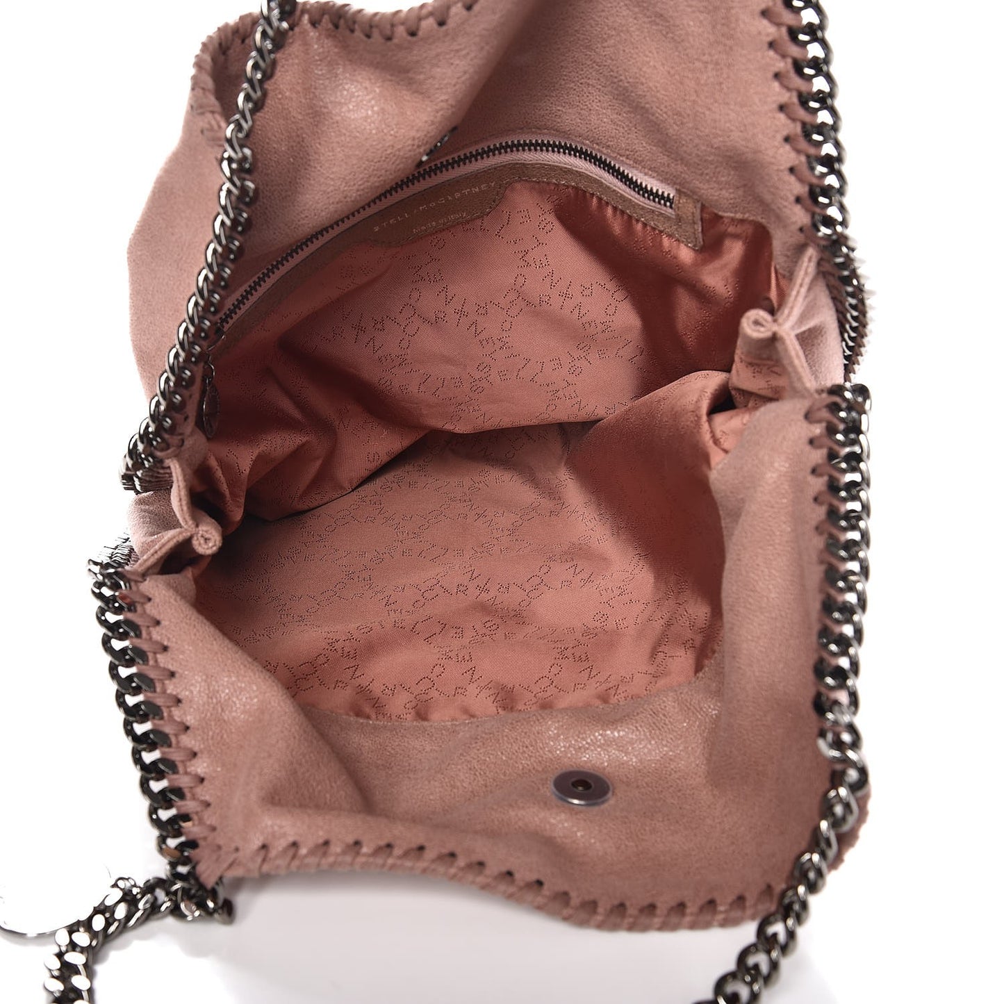 Shaggy Deer Small Falabella Tote Pink