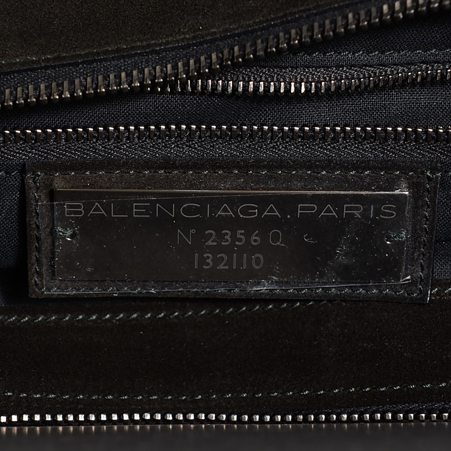 Balenciaga Baby Daim Suede Work Black 7 of 14