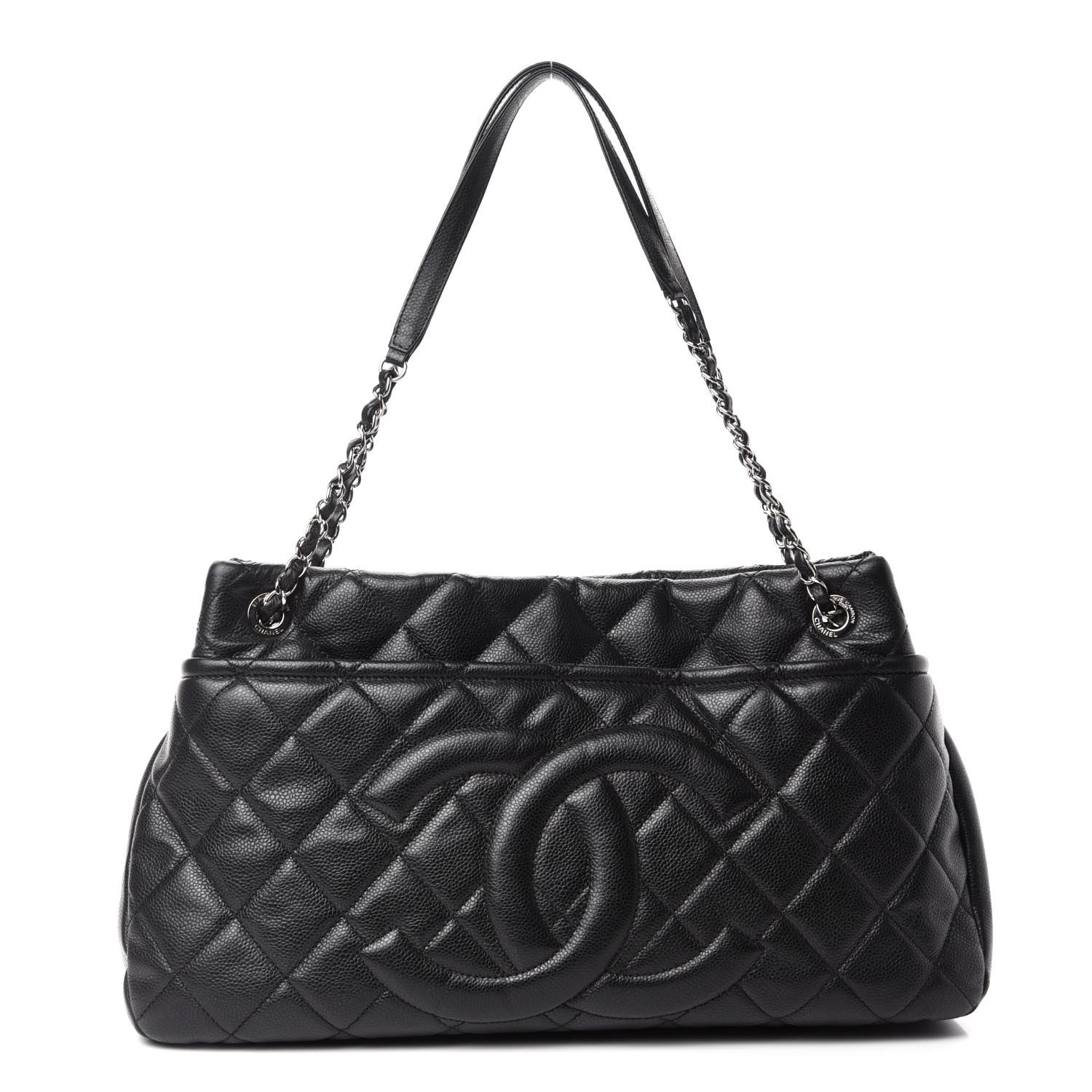 Chanel Caviar Quilted Timeless CC Soft Tote Black 1 of 11