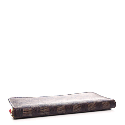 Louis Vuitton Damier Ebene Insolite Wallet Red 4 of 7