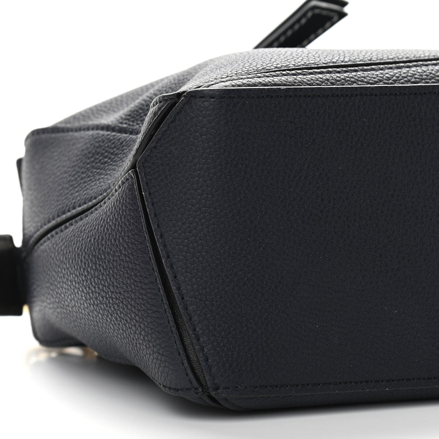 Calfskin Small Puzzle Bag Midnight Blue Black