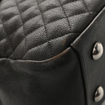 Saint Laurent Sheepskin Tri-quilt Monogram Large College Satchel Asphalt 11 of 12