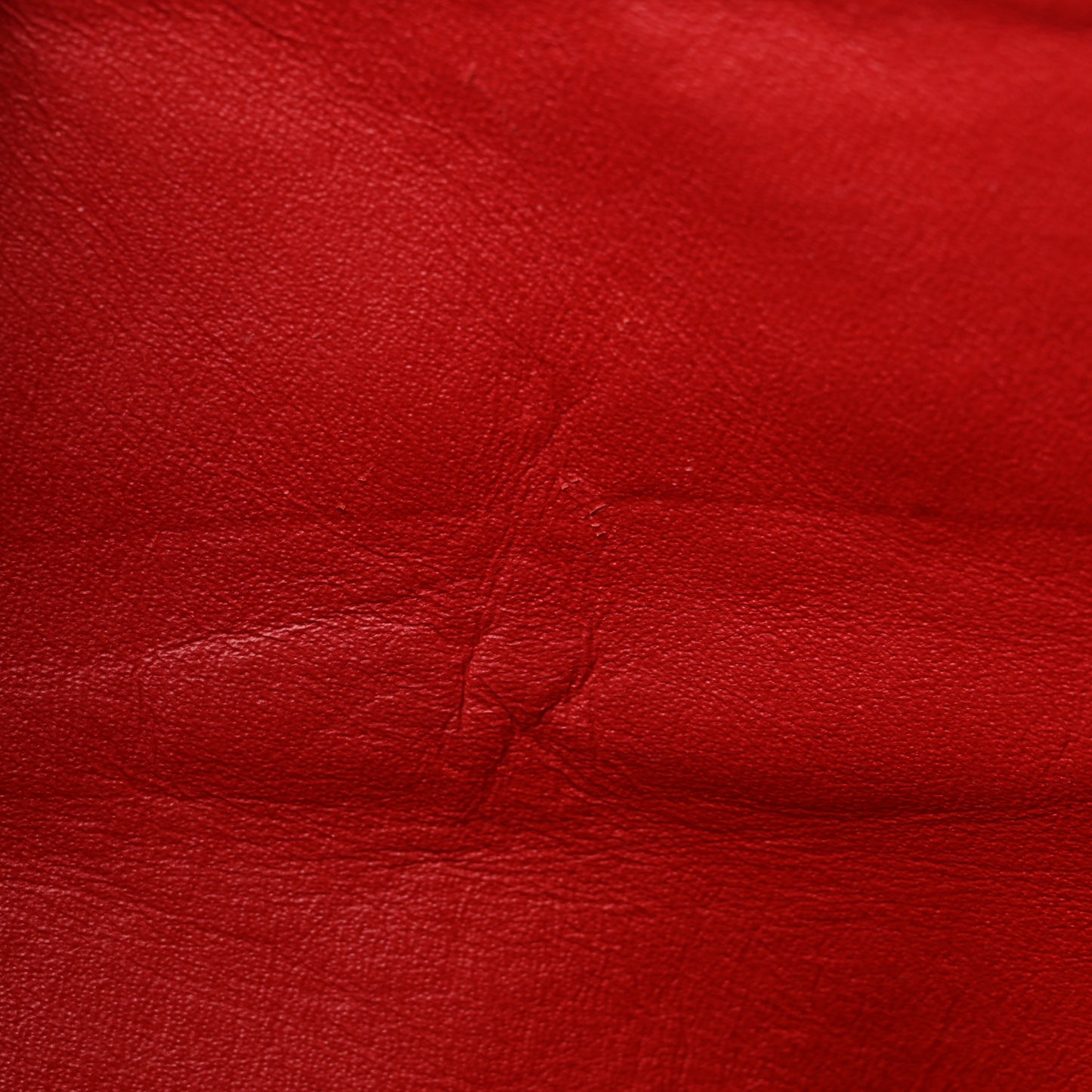 Patent Quilted Maxi Double Flap Red