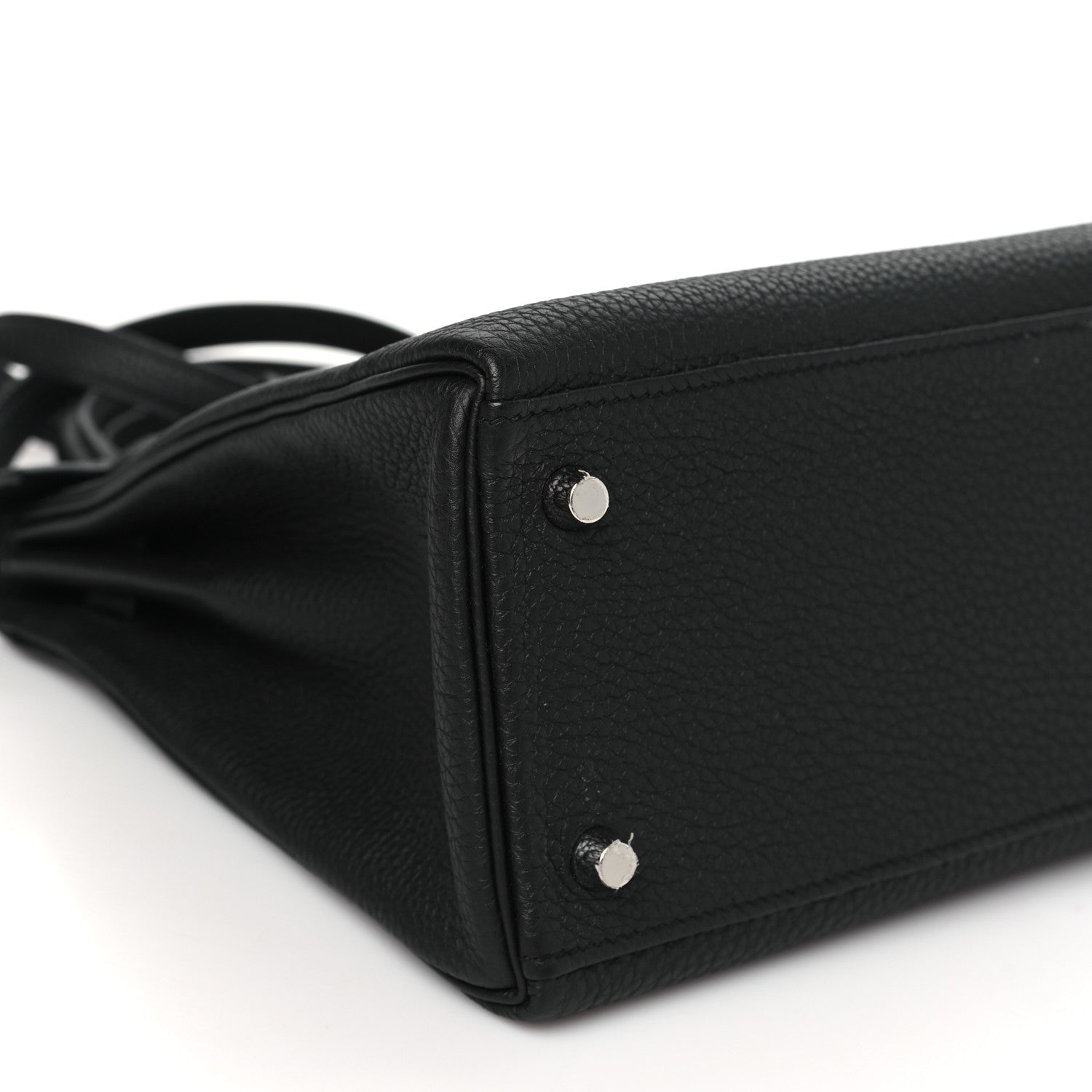 Hermes Togo Kelly Retourne 28 Black 9 of 10