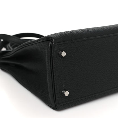 Hermes Togo Kelly Retourne 28 Black 9 of 10