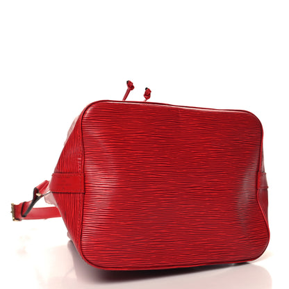 Louis Vuitton Epi Petit Noe Castillan Red 4 of 12