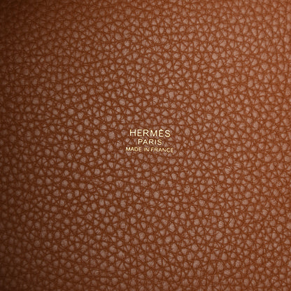 Hermes Taurillon Clemence Picotin Lock 18 PM Gold 6 of 12