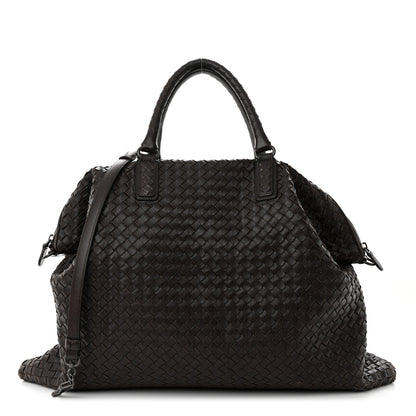 Bottega Veneta Nappa Intrecciato Maxi Convertible Tote Ebano 1 of 13