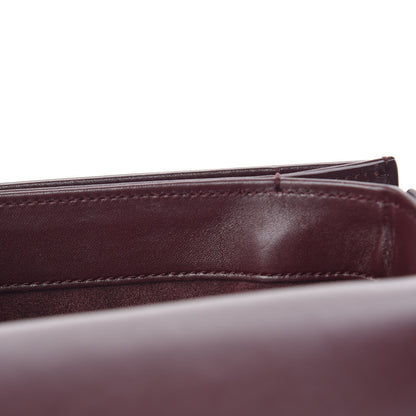 Saint Laurent Smooth Calfskin Medium Classic Monogram Universite Bag Dark Red 12 of 12