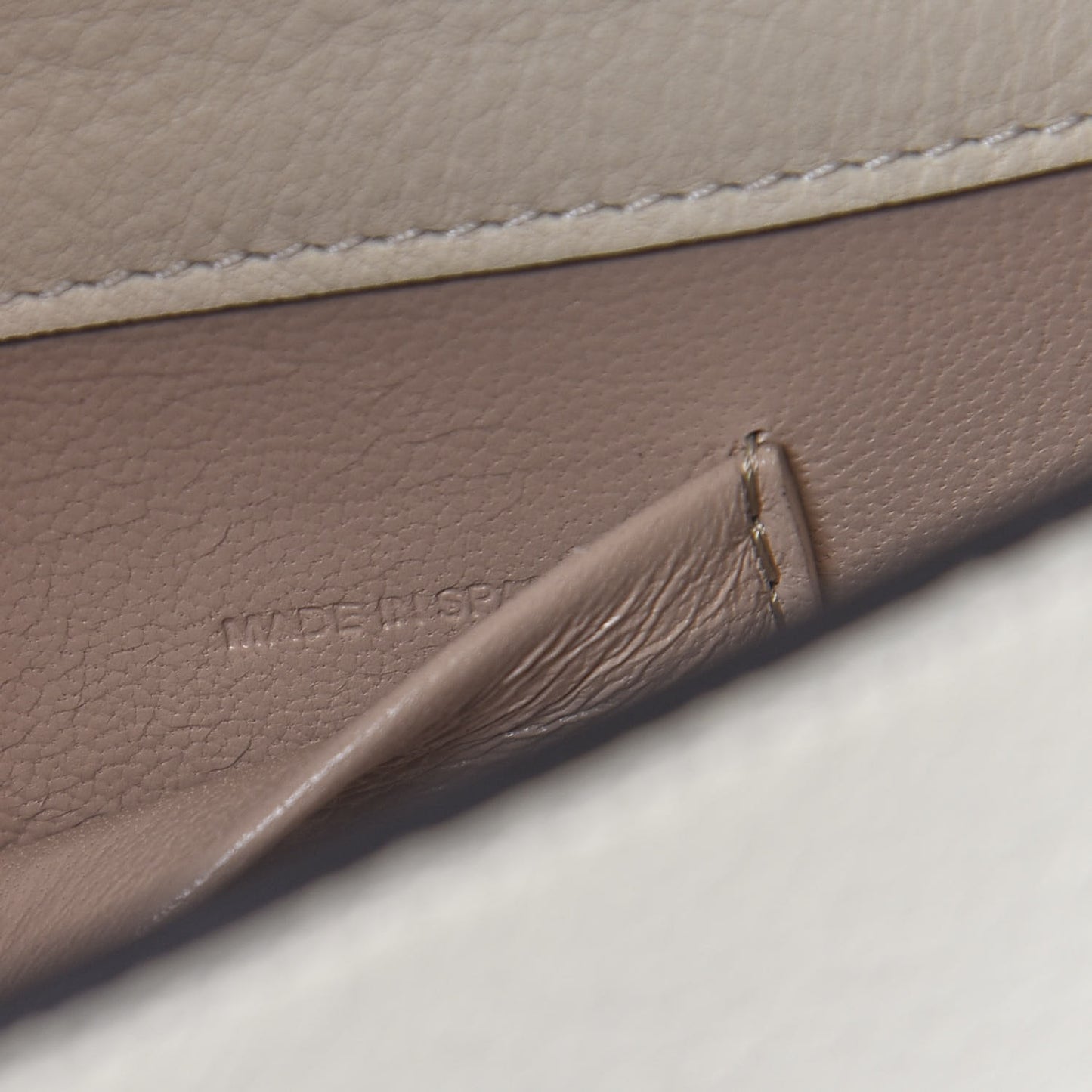 Calfskin Small Nile Bracelet Minaudiere Bag Off White
